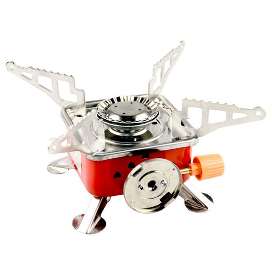 Spark-16 Portable Camping Stove | Folding Butane Stove with Push-Button Ignition