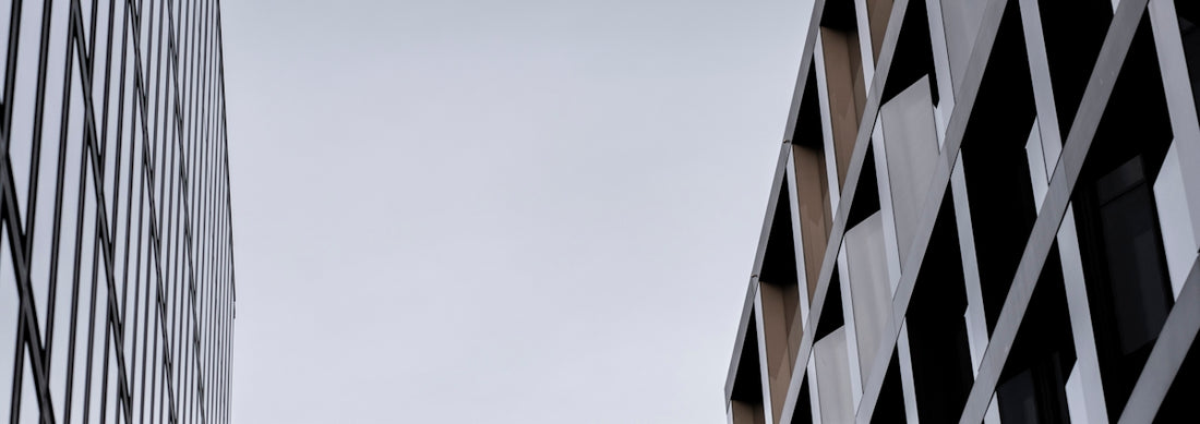 a few tall buildings