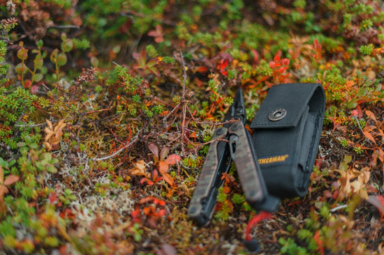 A cell phone laying on the ground in the grass
