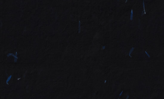 Blue streaks against a dark background