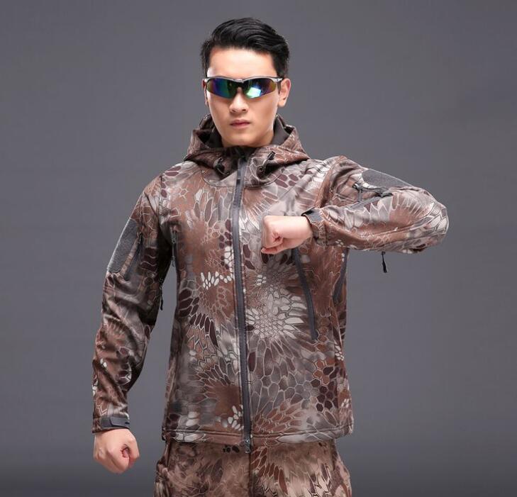 Camouflage Hunting Clothing Shark Skin Soft Shell Lurker Tad V 4.0 Camouflage Hunting Clothing Shark Skin Soft Shell Lurker Tad V 4.0