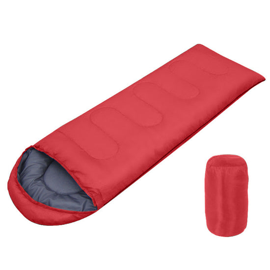 Winter Sleeping Bag - Envelope Style with Hollow Cotton Insulation (5 Warmth Options, 0.7-2.4kg)