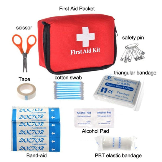 Mini First Aid Kit - Compact Emergency Medical Kit for Travel & EDC (100g)