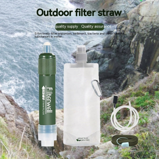 Portable Water Filtration System - 0.01 Micron Ultrafiltration Purifier with 4000L Capacity