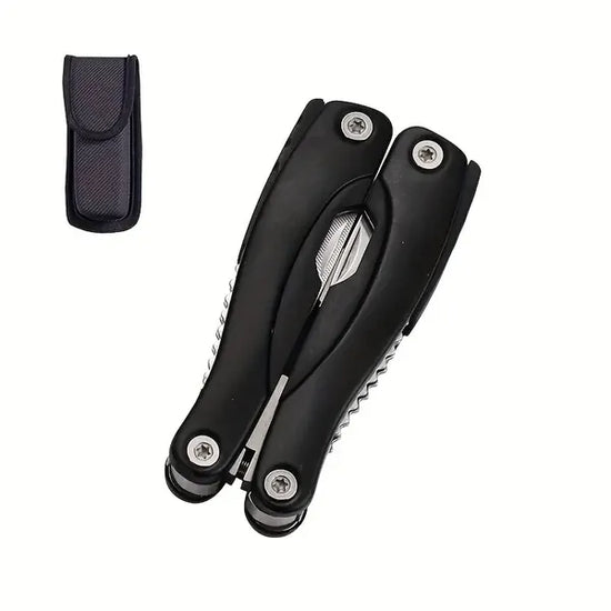 Stainless Steel Multi-Tool Pliers Set - Professional Survival Tool with Knife & Nylon Sheath