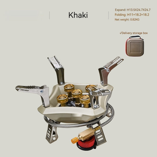 Vulcan-18K High-Output Camping Stove | 18,000W Portable Butane Stove